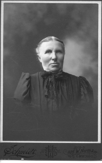 Dorothea Banger Duntemann (1843-1917) shortly before her death.