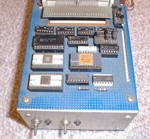 1979: A top view of the IMP's circuitry.