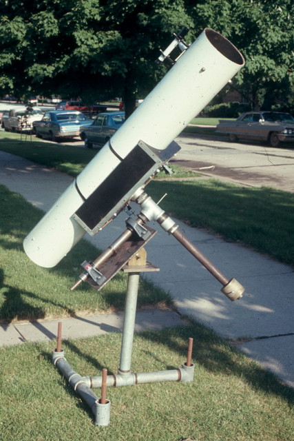 1968: When I got to Lane Tech in 1966, the astronomy club had a finished 8