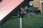 1968: A close-up of the Springfield mount eyepiece. There's a mirror at the center of the 2