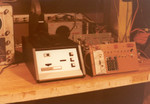 1978: I bought a Heathkit paper tape reader/punch kit, and interfaced it to the COSMAC system. The reader worked beautifully, but the punch was terrible. The hole spacing was so bad it couldn't even read its own tapes, and I sold it soon after. Punching the tapes was always a problem, as I never found an ASR 33 with a punch at a reasonable price.