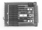 1977: I wire-wrapped the COSMAC system on a perf board with a 50-pin edge connector. It used 20 256 X 4 RAM chips, for 2,560 bytes of memory, which was huge for a hand-built machine.