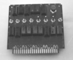 1978: Because much software written for the COSMAC ELF made use of ELF-specific I/O, I wire-wrapped an adapter for one of the VIP's two board slots, providing ELF-compatible I/O to the VIP. This included eight toggle switches, a push button, four TIL-311 hex digits for address display, and two TIL-311 hex digits for data. I wrote it up as an article for the 10/79 Creative Computing. 